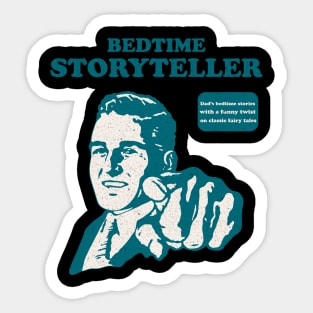 Bedtime Storyteller Sticker